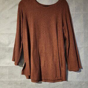 Cherish Burnt Orange Sweater Size L